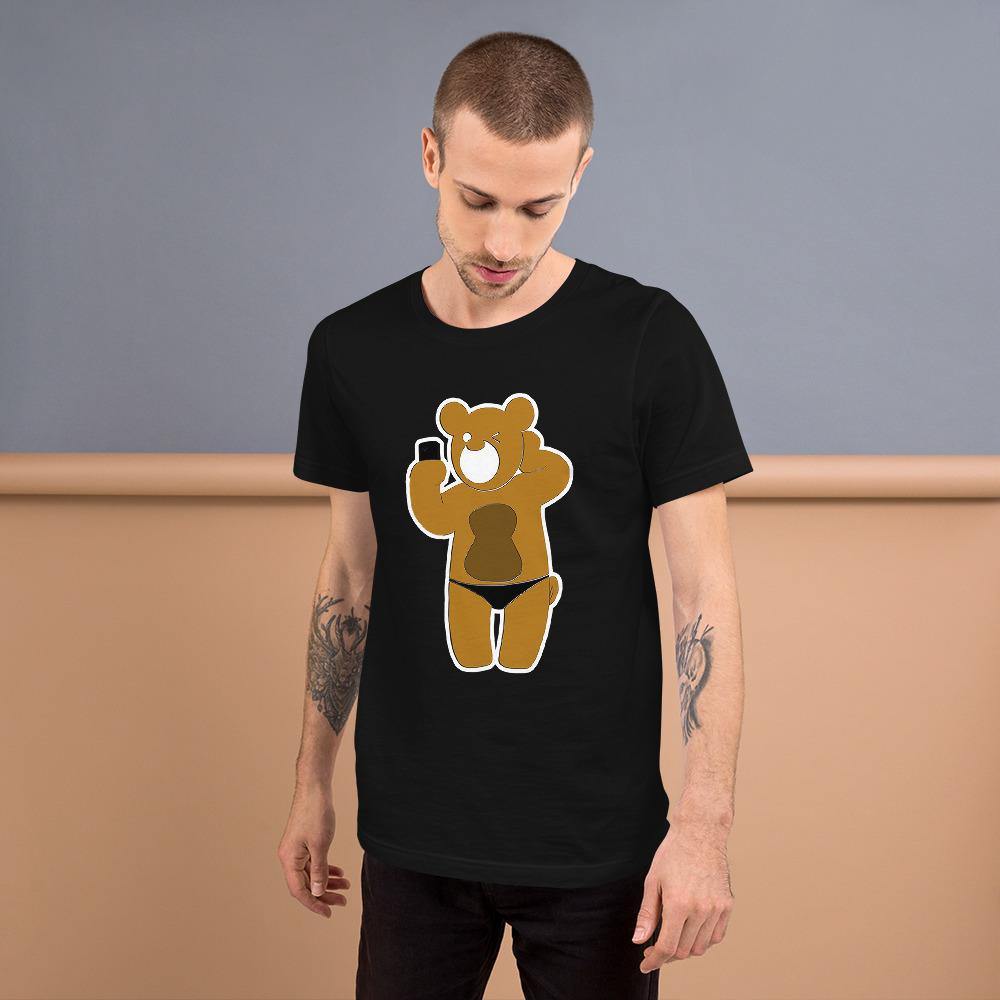 Bear Selfie Black Chuscle Clothing