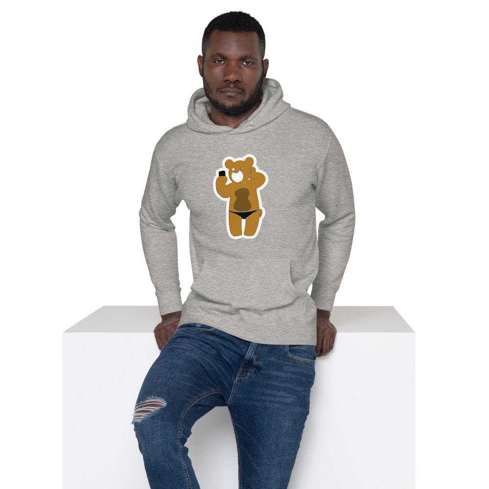 Chuscle Bear Selfie Hoodie - Chuscle Clothing