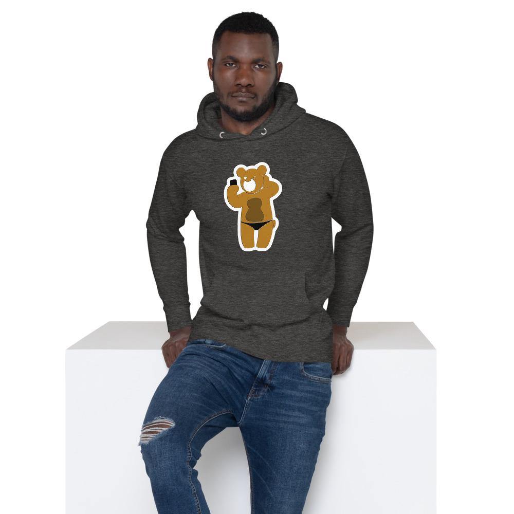 Chuscle Bear Selfie Hoodie - Chuscle Clothing