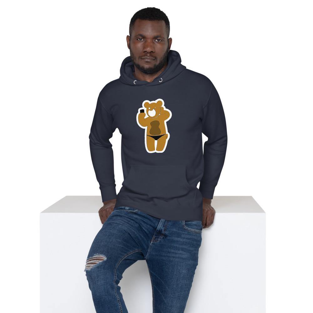 Chuscle Bear Selfie Hoodie - Chuscle Clothing