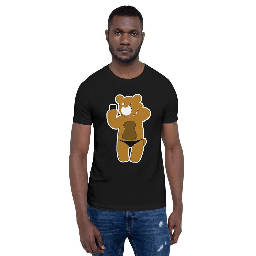 Bear Selfie Black freeshipping - Chuscle Clothing