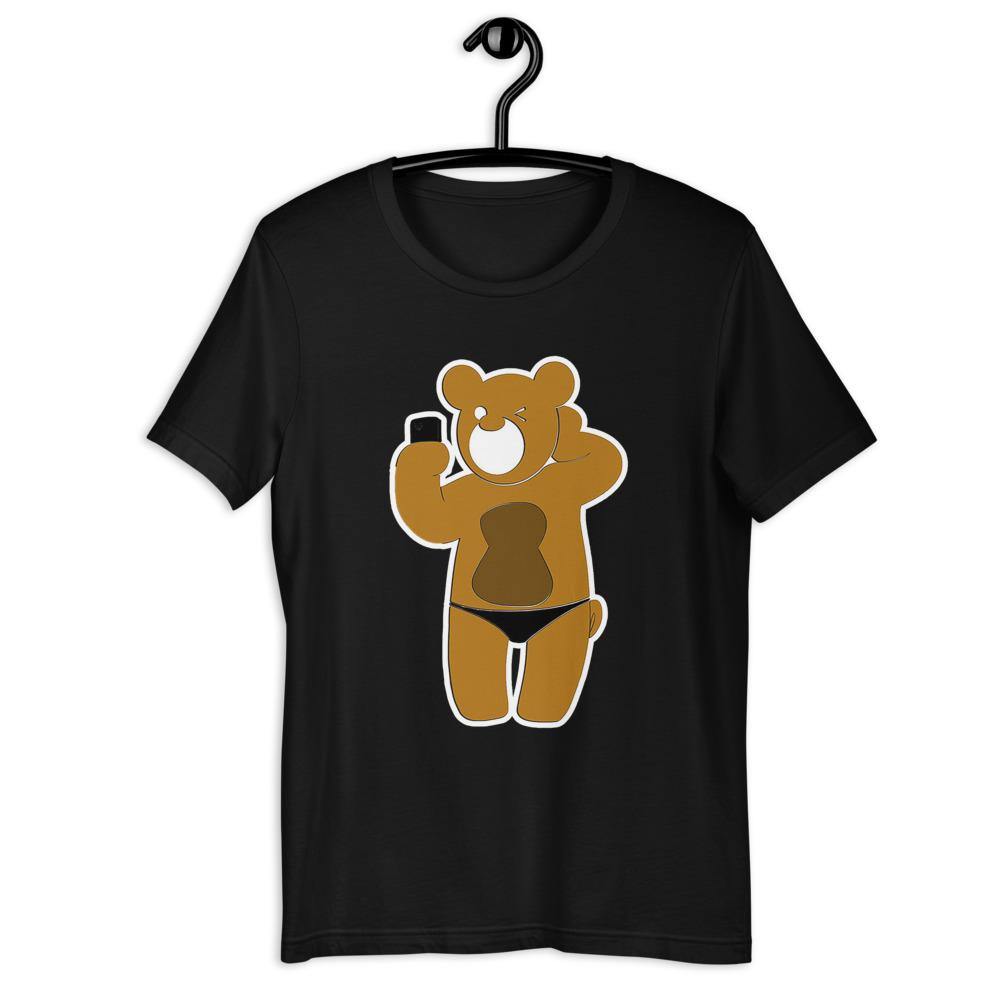 Bear Selfie Black freeshipping - Chuscle Clothing