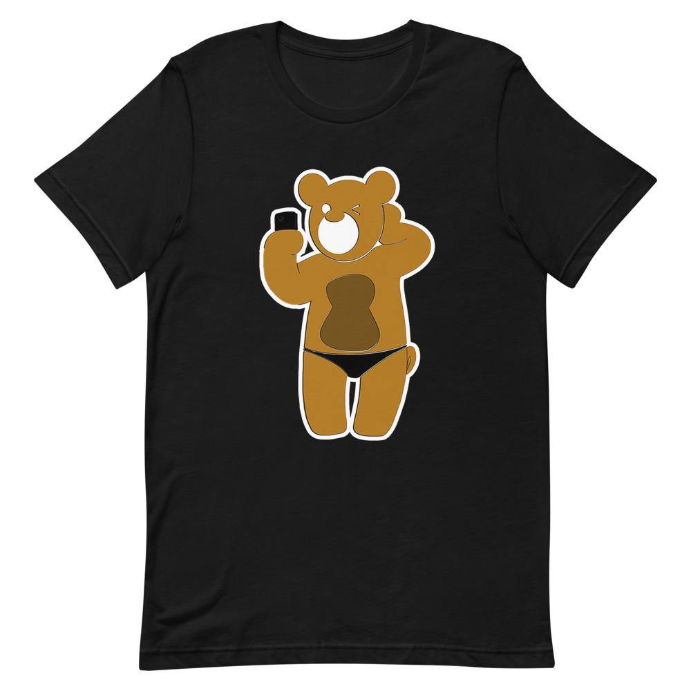 Bear Selfie Black freeshipping - Chuscle Clothing