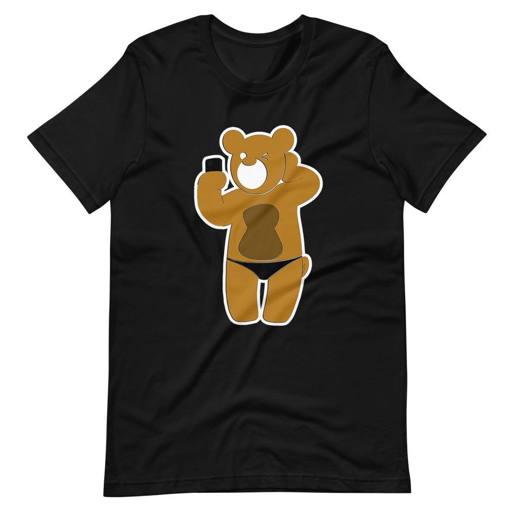 Bear Selfie Black freeshipping - Chuscle Clothing